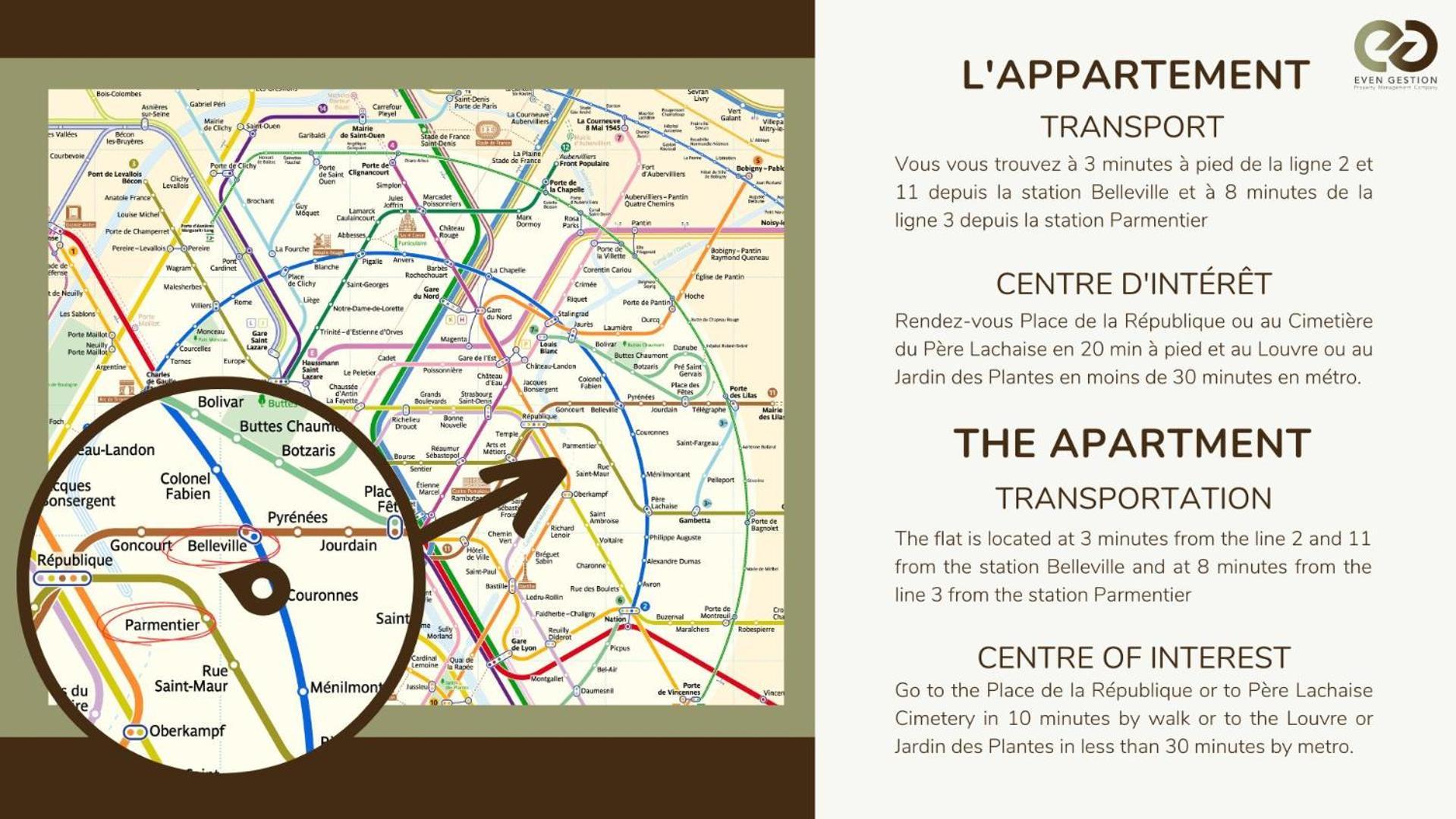 21.Appart 4Pers #Oberkampf#Belleville# Париж Екстериор снимка